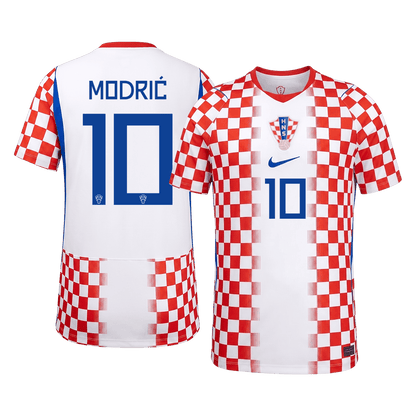 Tricouri Fotbal Croatia MODRIĆ #10 Acasă Cupa Mondială 2026