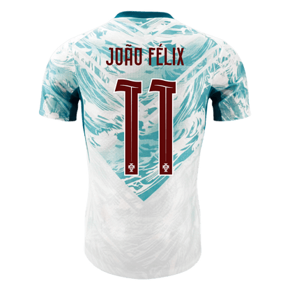 Tricouri Fotbal Portugalia JOÃO FÉLIX #11 Deplasare Cupa Mondială 2026 Authentic