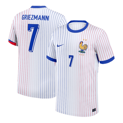 Tricouri Fotbal Franța GRIEZMANN #7 Deplasare 2024