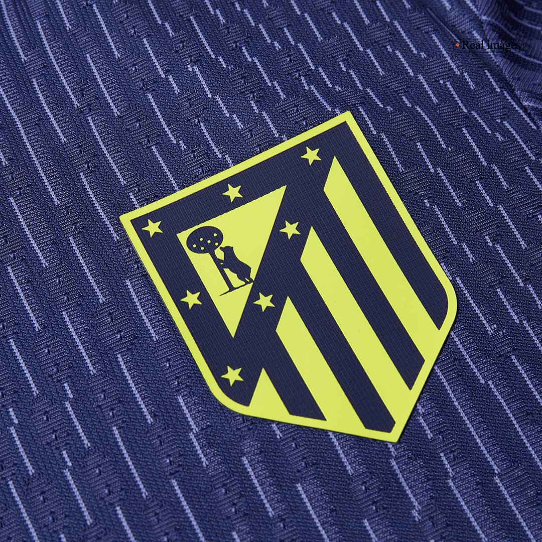 Tricouri Fotbal Atletico Madrid SØRLOTH #9 Deplasare 2025/26 Authentic