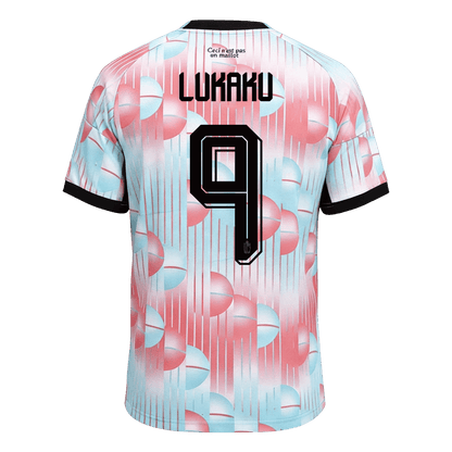 Tricouri Fotbal Belgium LUKAKU #9 Deplasare Cupa Mondială 2026