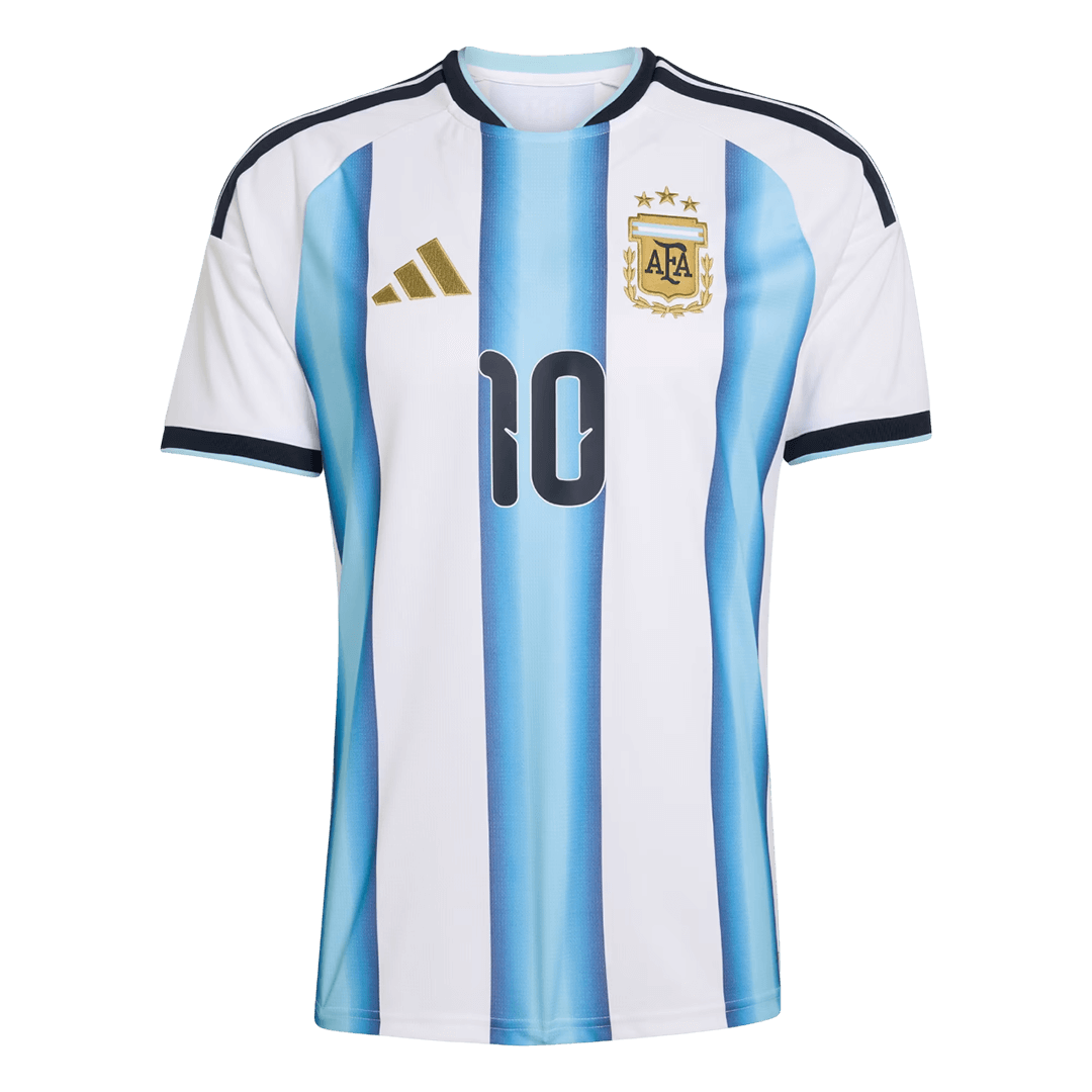 Tricouri Fotbal Argentina MESSI #10 Acasă Cupa Mondială 2026