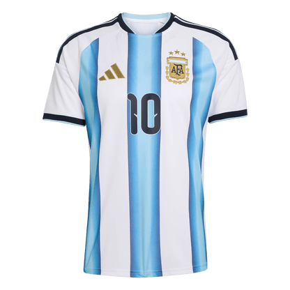 Tricouri Fotbal Argentina MESSI #10 Acasă Cupa Mondială 2026