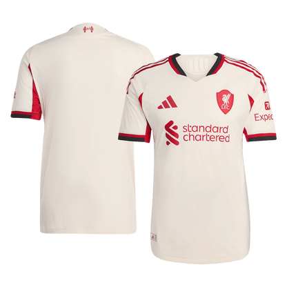 Tricouri Fotbal Liverpool Deplasare 2025/26 Authentic
