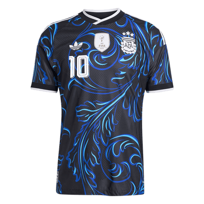 Tricouri Fotbal Argentina MESSI #10 Deplasare Cupa Mondială 2026 Authentic