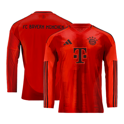 Tricouri Fotbal Bayern Munchen Acasă 2024/25 Mânecă Lungă (mărime mare)