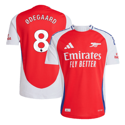 Tricouri Fotbal Arsenal ØDEGAARD #8 Acasă 2024/25 Authentic