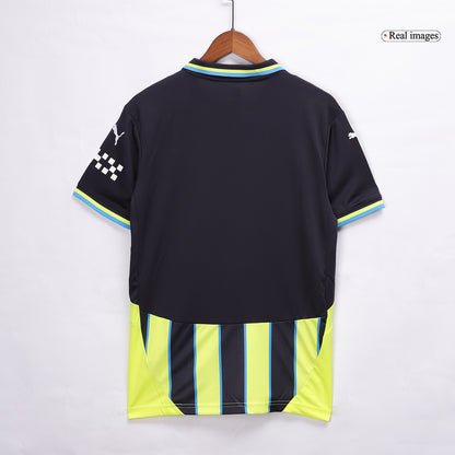 Set Tricouri Fotbal Manchester City Deplasare 2024/25.