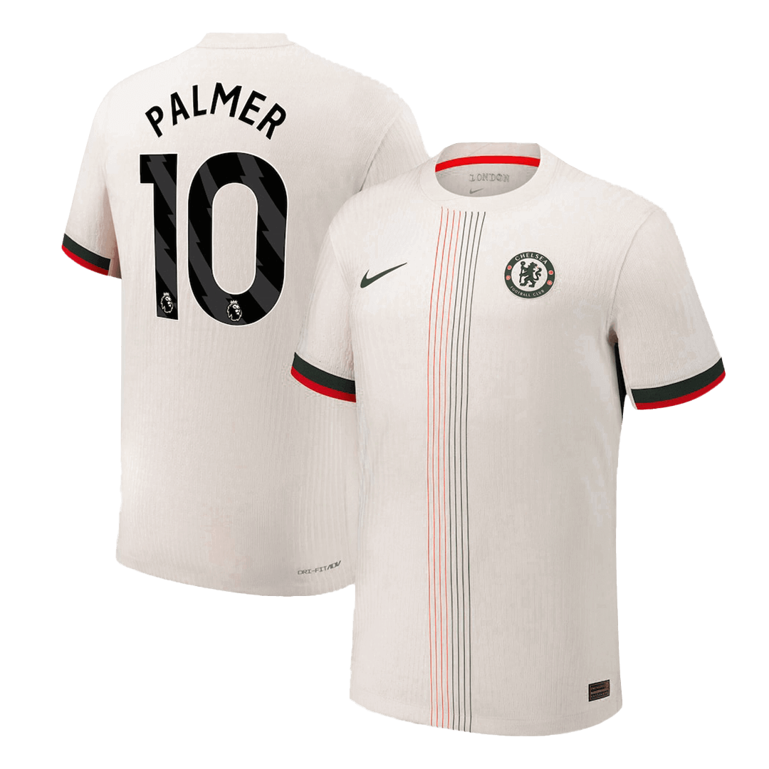 Tricouri Fotbal Chelsea PALMER #10 Deplasare 2025/26 Authentic