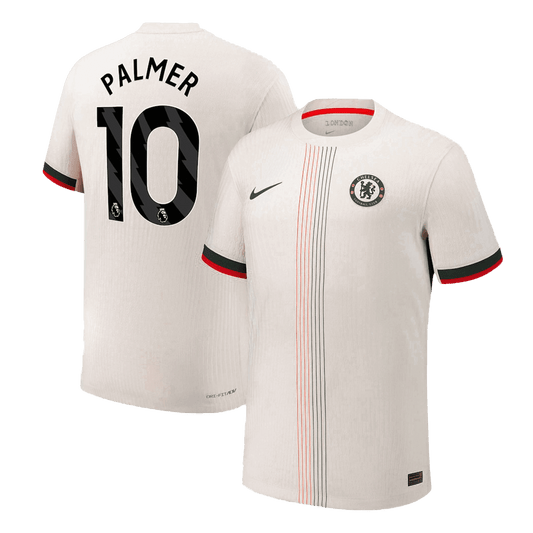 Tricouri Fotbal Chelsea PALMER #10 Deplasare 2025/26 Authentic