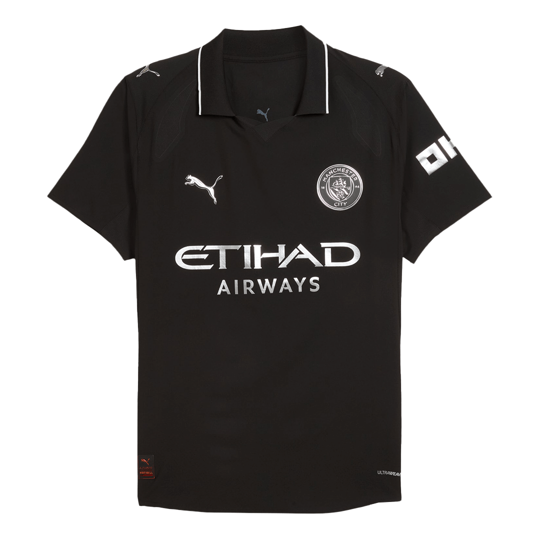 Tricouri Fotbal Manchester City RODRIGO #16 Deplasare 2025/26 Authentic
