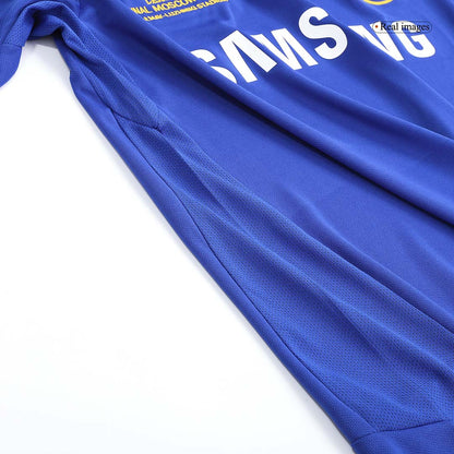 Tricouri Fotbal Vintage Chelsea Acasă 2008 - UCL Final