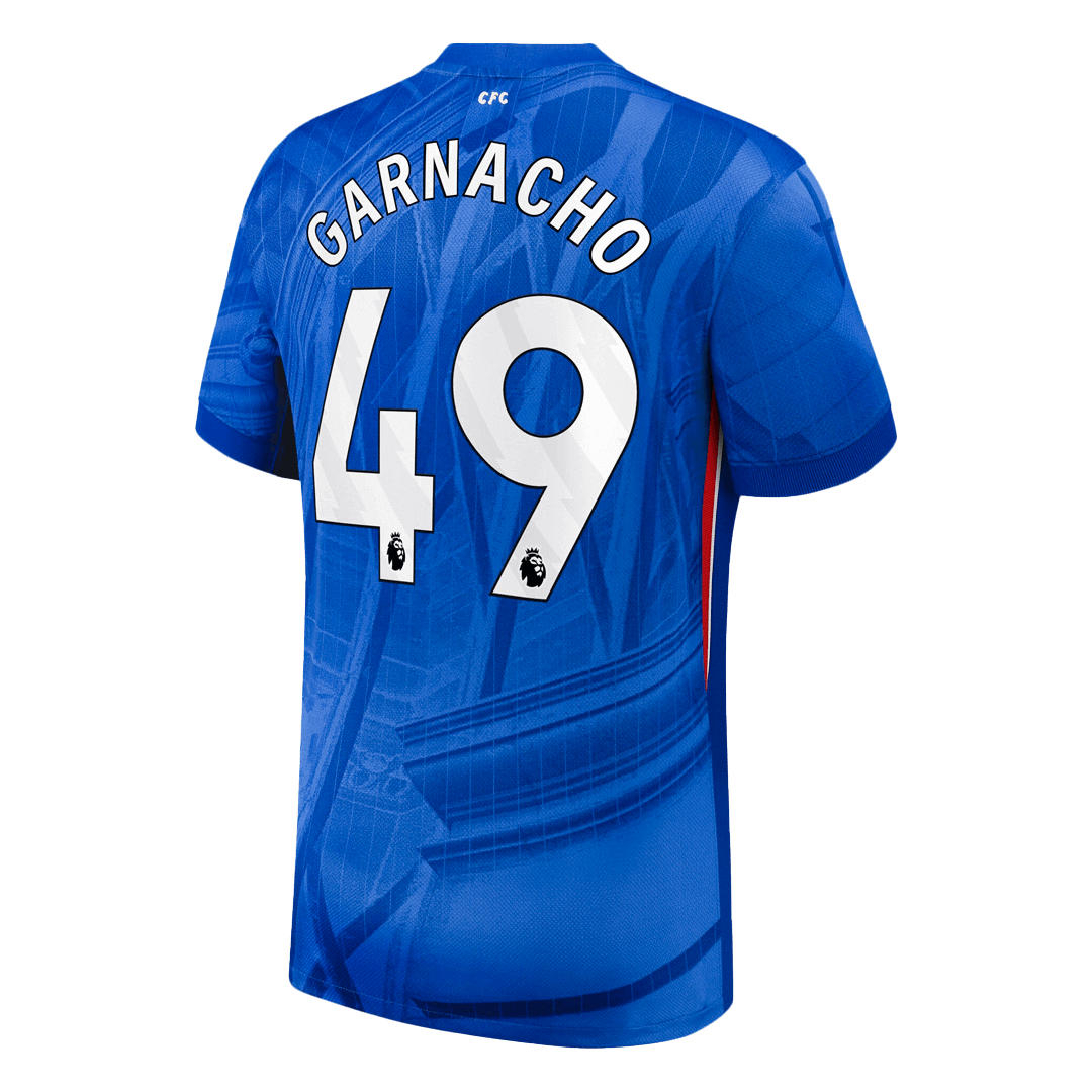 Tricouri Fotbal Chelsea GARNACHO #49 Acasă 2025/26 - Premium