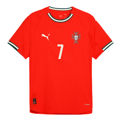 Tricouri Fotbal Portugalia RONALDO #7 Acasă 2025 Authentic