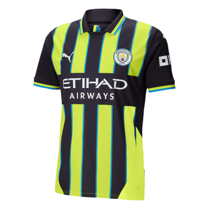 Tricouri Fotbal Manchester City Deplasare 2024/25 (mărime mare)