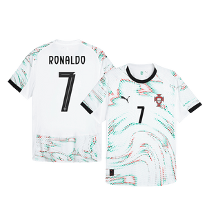 Tricouri Fotbal Portugalia RONALDO #7 Deplasare 2025 Authentic