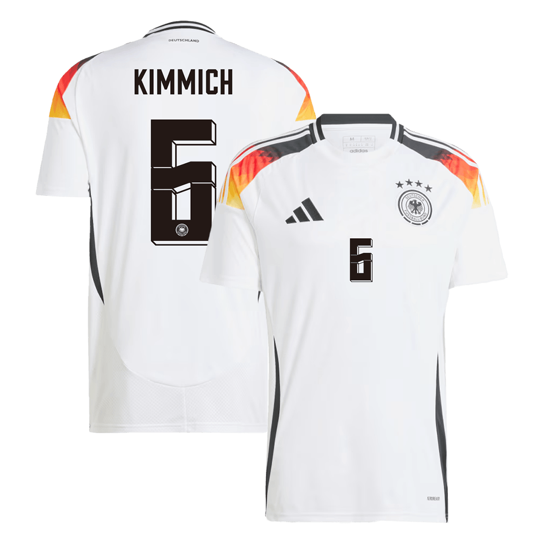 Tricouri Fotbal Germania KIMMICH #6 Acasă 2024 (mărime mare)