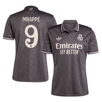 Tricouri Fotbal Real Madrid MBAPPÉ #9 Treilea 2024/25 - Super (mărime mare)