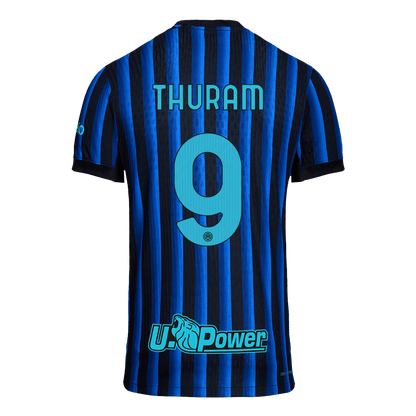 Tricouri Fotbal Inter Milano THURAM #9 Acasă 2025/26 Authentic