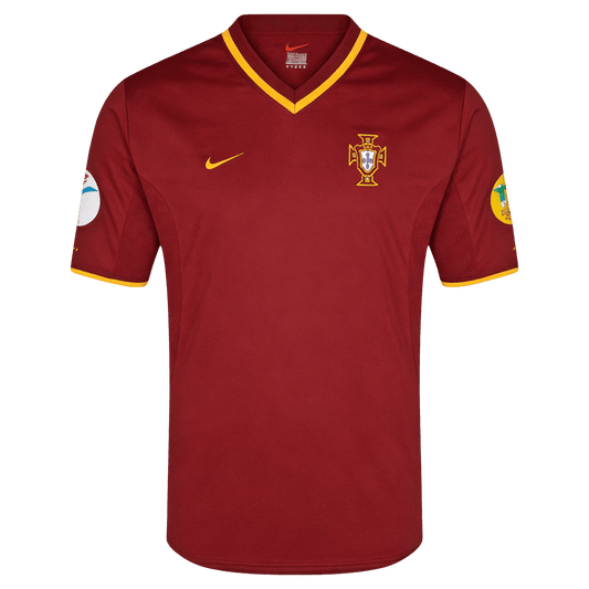 Tricouri Fotbal Vintage Portugalia Acasă 2000