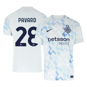 Tricouri Fotbal Inter Milano PAVARD #28 Deplasare 2025/26