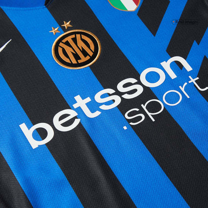 Tricouri Fotbal Inter Milano Acasă 2024/25 (mărime mare)