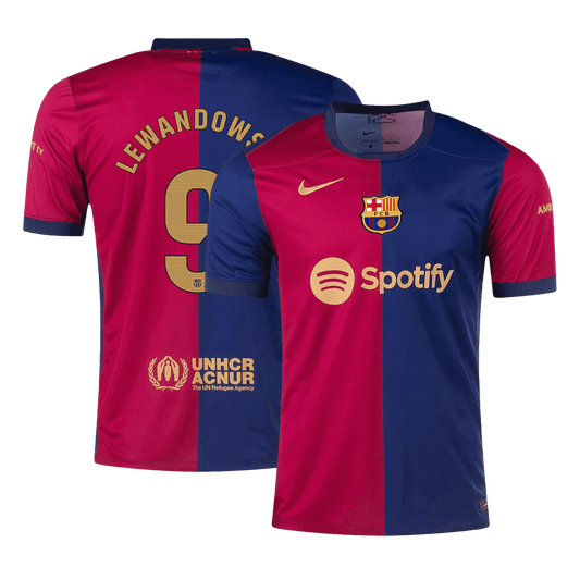 Tricouri Fotbal Barcelona GAVI #6 Acasă 2024/25