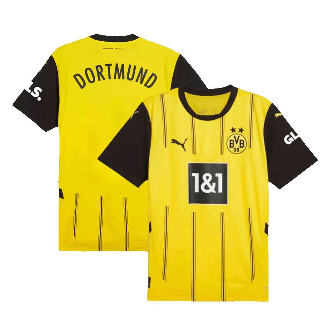 Tricouri Fotbal Borussia Dortmund Acasă 2024/25 (mărime mare)