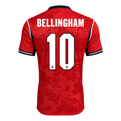 Tricouri Fotbal Anglia BELLINGHAM #10 Deplasare Cupa Mondială 2026
