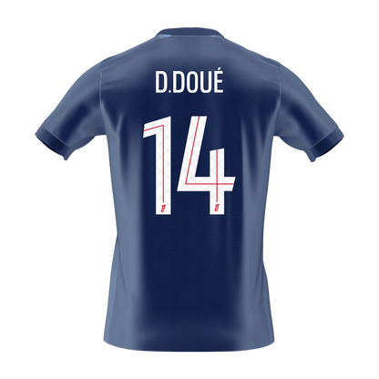 Tricouri Fotbal PSG D.DOUÉ #14 Acasă 2025/26 - Premium