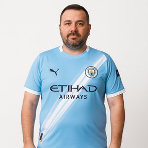 Tricouri Fotbal Manchester City Acasă 2025/26 - Premium (mărime mare)