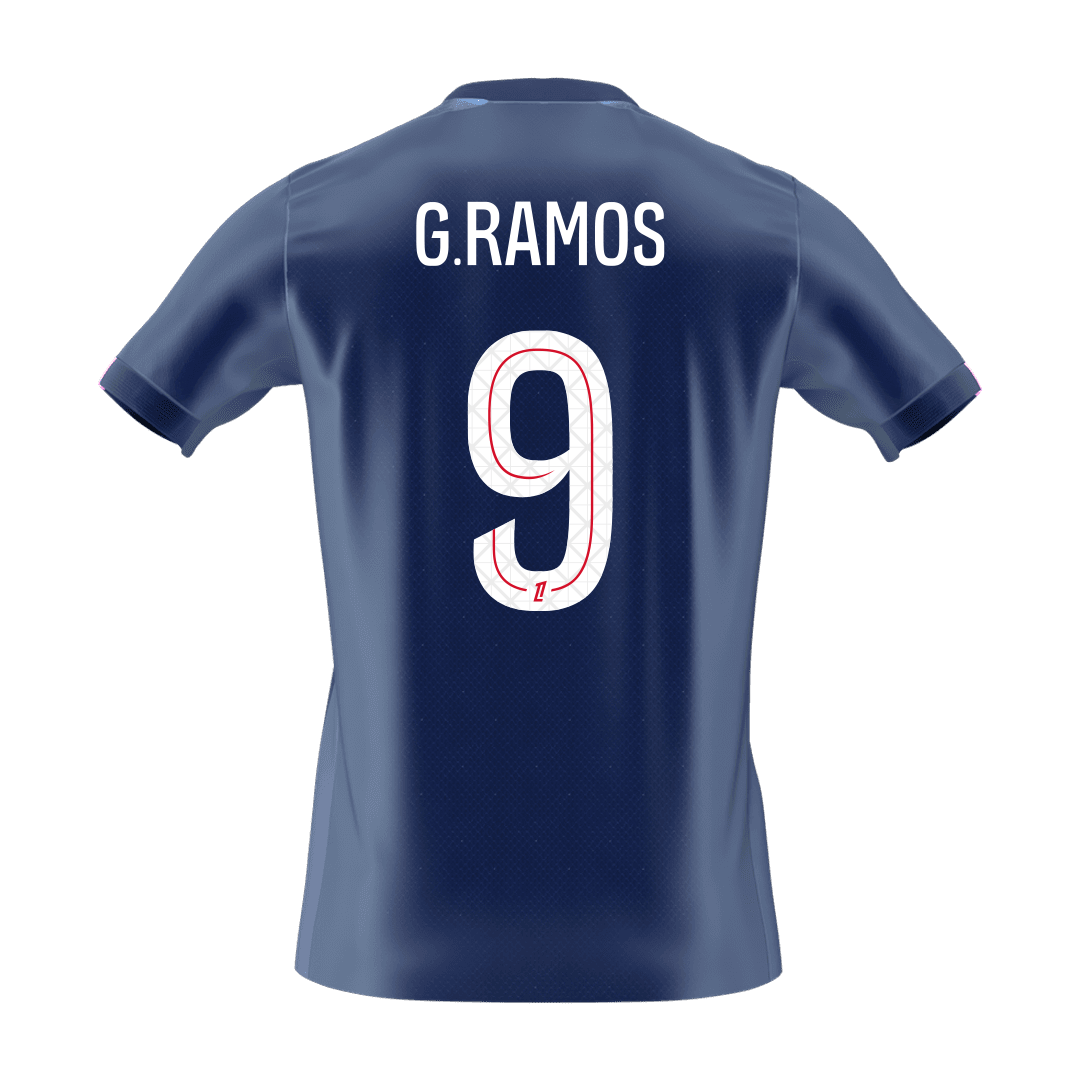 Tricouri Fotbal PSG G.RAMOS #9 Acasă 2025/26 - Premium