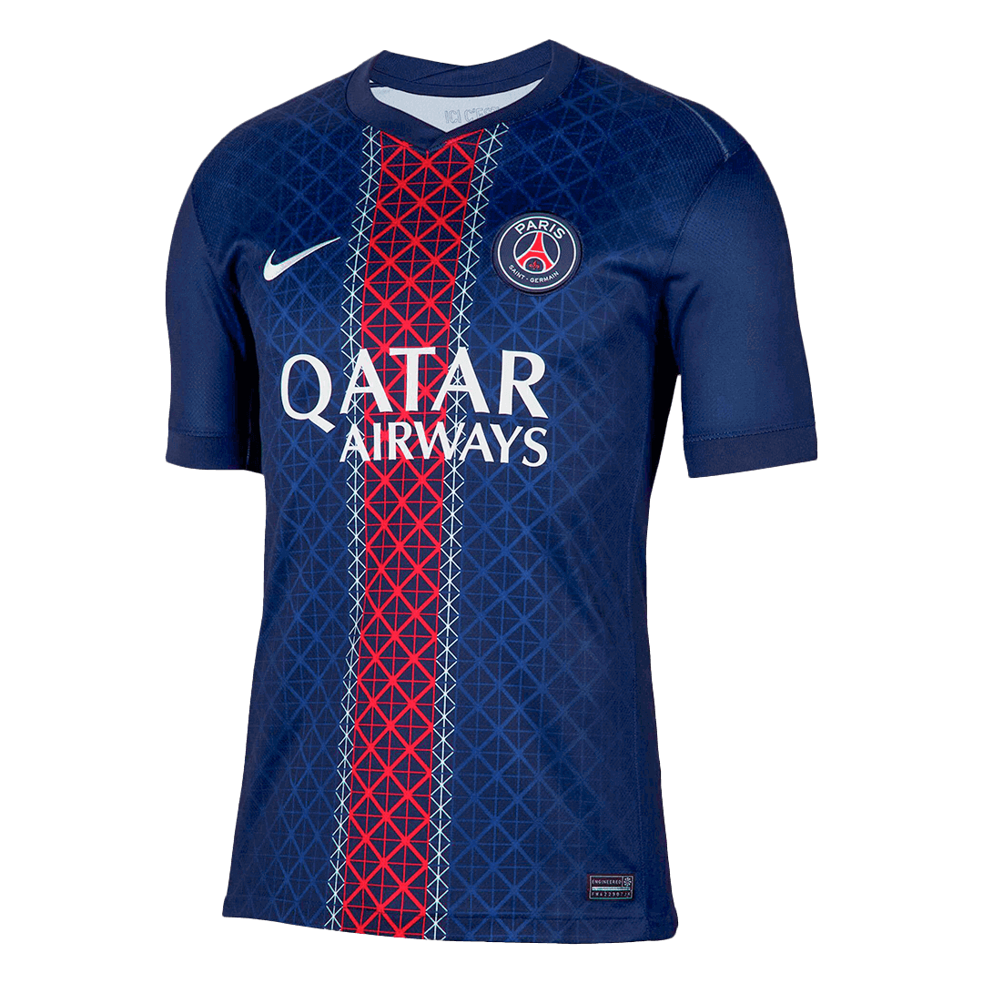 Tricouri Fotbal PSG KVARATSKHELIA #7 Acasă 2025/26 - Premium