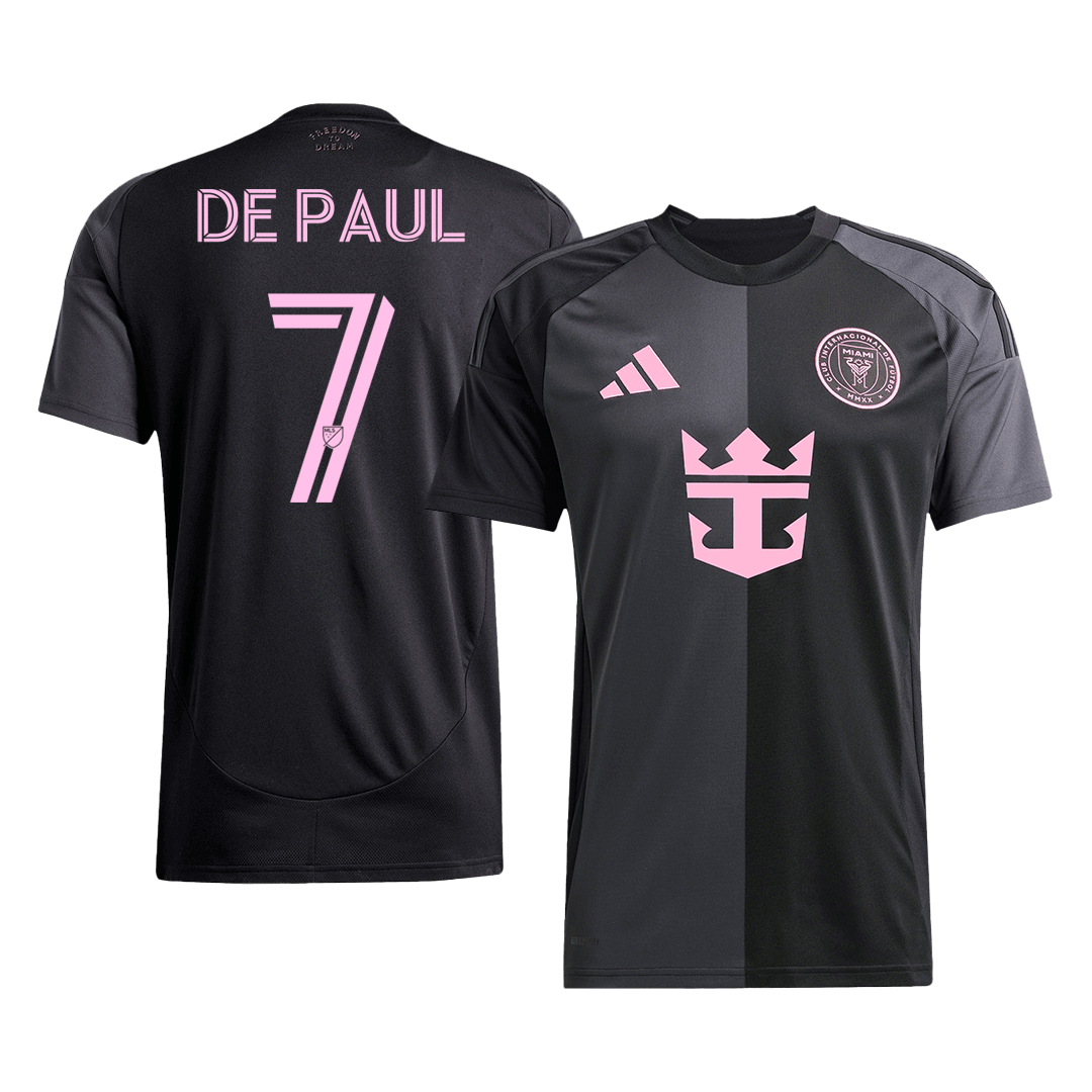 Tricouri Fotbal Inter Miami CF DE PAUL #7 Deplasare 2025