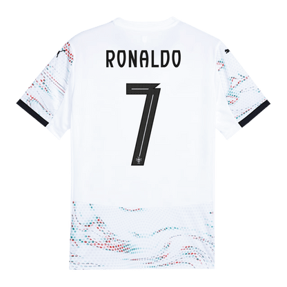 Tricouri Fotbal Portugalia RONALDO #7 Deplasare 2025