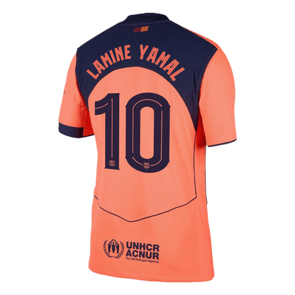 Tricouri Fotbal Barcelona LAMINE YAMAL #10 Treilea 2025/26 Authentic - UCL