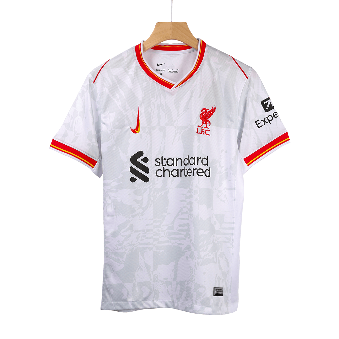 Tricouri Fotbal Liverpool ALEXANDER-ARNOLD #66 Treilea 2024/25 - UCL (mărime mare)
