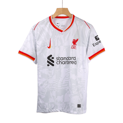 Tricouri Fotbal Liverpool ALEXANDER-ARNOLD #66 Treilea 2024/25 - UCL (mărime mare)