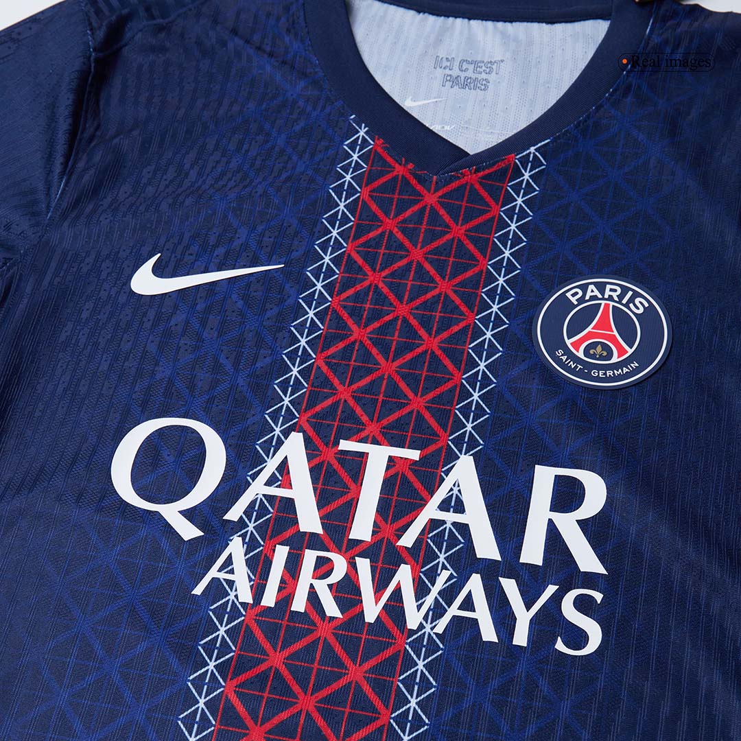 Tricouri Fotbal PSG D.DOUÉ #14 Acasă 2025/26 Authentic
