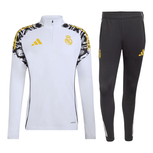 Set Bluză Real Madrid 2025/26 Pentru Copii - White