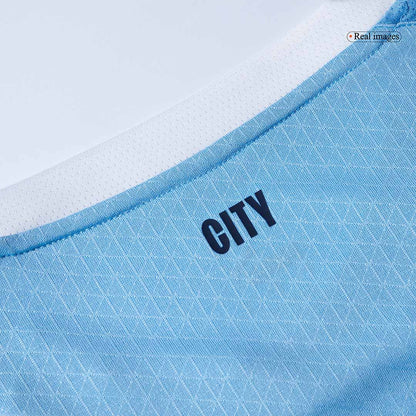 Tricouri Fotbal Manchester City RODRIGO #16 Acasă 2025/26 Authentic