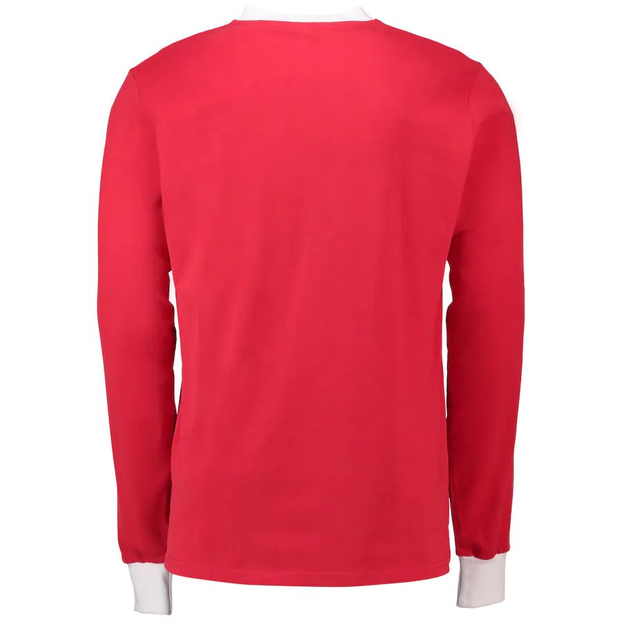 Tricouri Fotbal Vintage Manchester United 1963 Mânecă Lungă Final