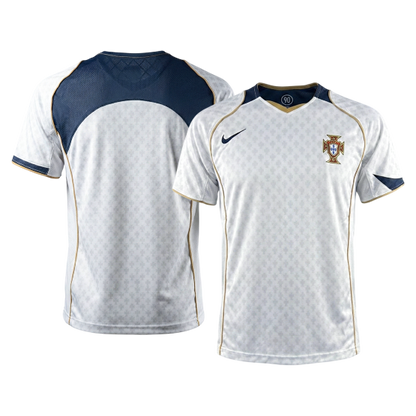 Tricouri Fotbal Vintage Portugalia Deplasare 2004