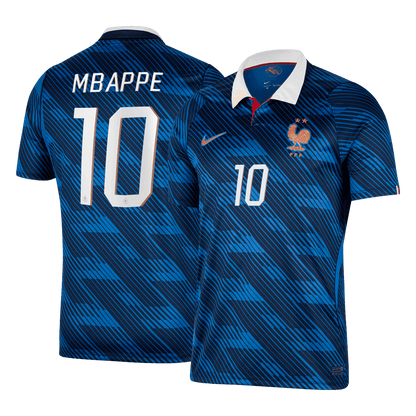 Tricouri Fotbal Franța MBAPPE #10 Acasă Cupa Mondială 2026