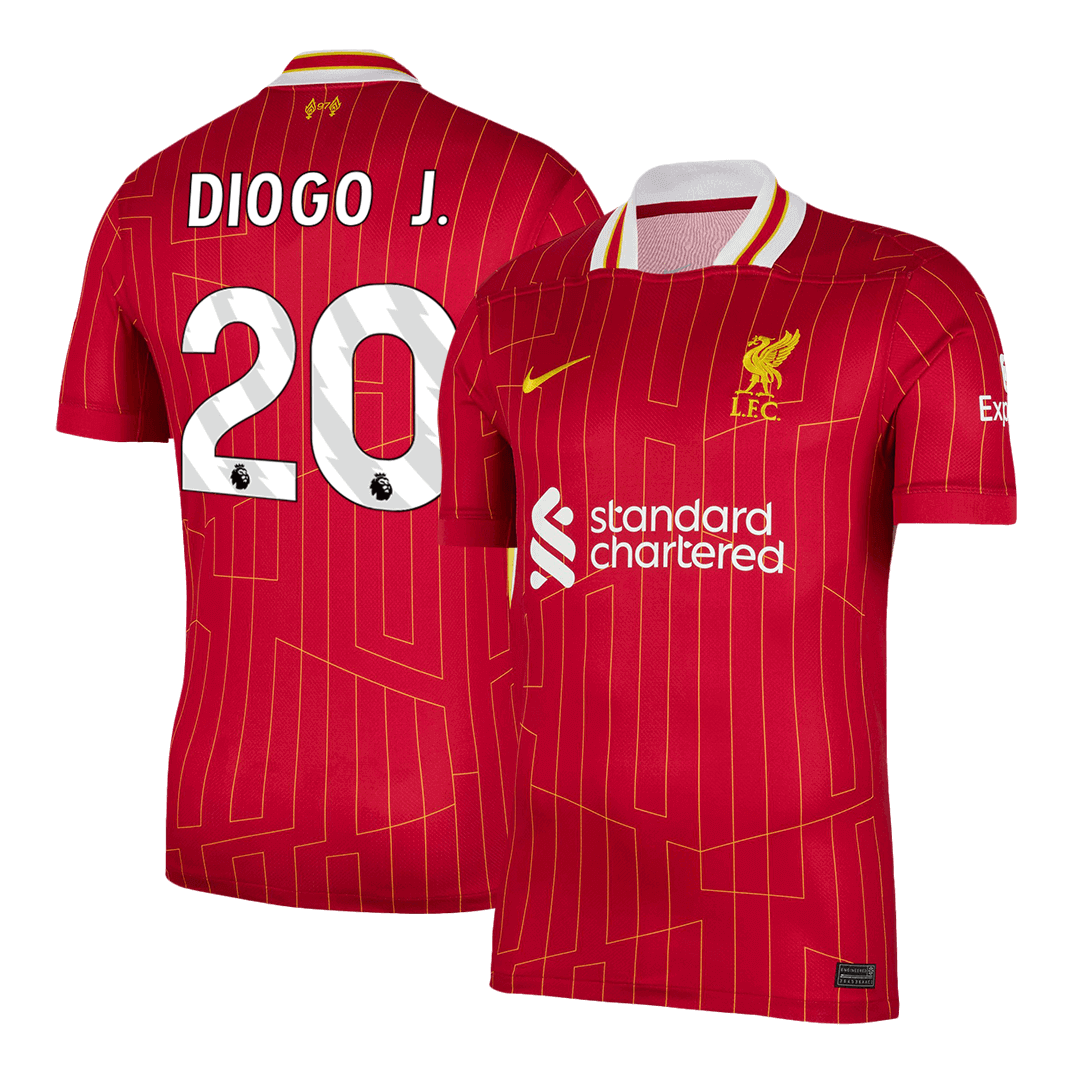 Tricouri Fotbal Liverpool DIOGO J. #20 Acasă 2024/25 - Super