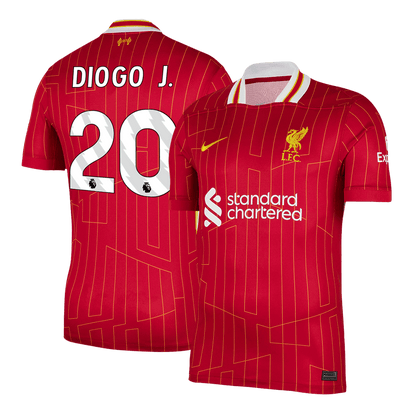Tricouri Fotbal Liverpool DIOGO J. #20 Acasă 2024/25 - Super