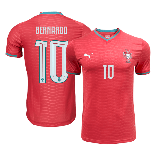 Tricouri Fotbal Portugalia BERNARDO #10 Acasă Cupa Mondială 2026 Authentic