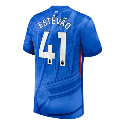 Tricouri Fotbal Chelsea ESTÊVÃO #41 Acasă 2025/26 - Premium