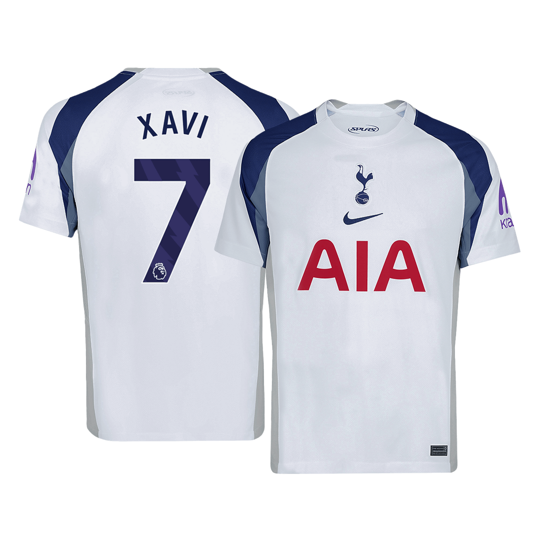 Tricouri Fotbal Tottenham Hotspur XAVI #7 Acasă 2025/26