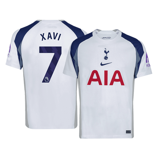 Tricouri Fotbal Tottenham Hotspur XAVI #7 Acasă 2025/26